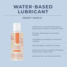 Cargar imagen en el visor de la galería, Water-Based Personal Lubricant - Sweet Maple